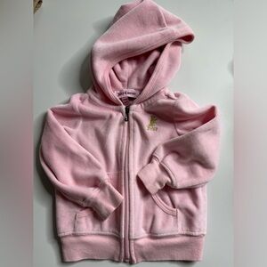 Juicy couture 12-18 months baby pink track jacket